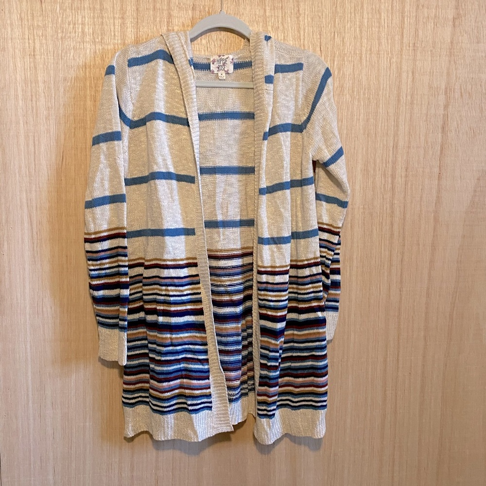 ☀️EUC hooded cardigan☀️